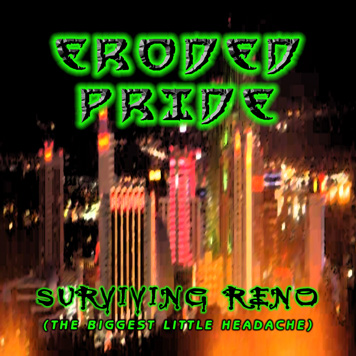 Album art for the upcoming October release of Surviving Reno.  On JetSpeed Records (www.JestSpeed.Com)